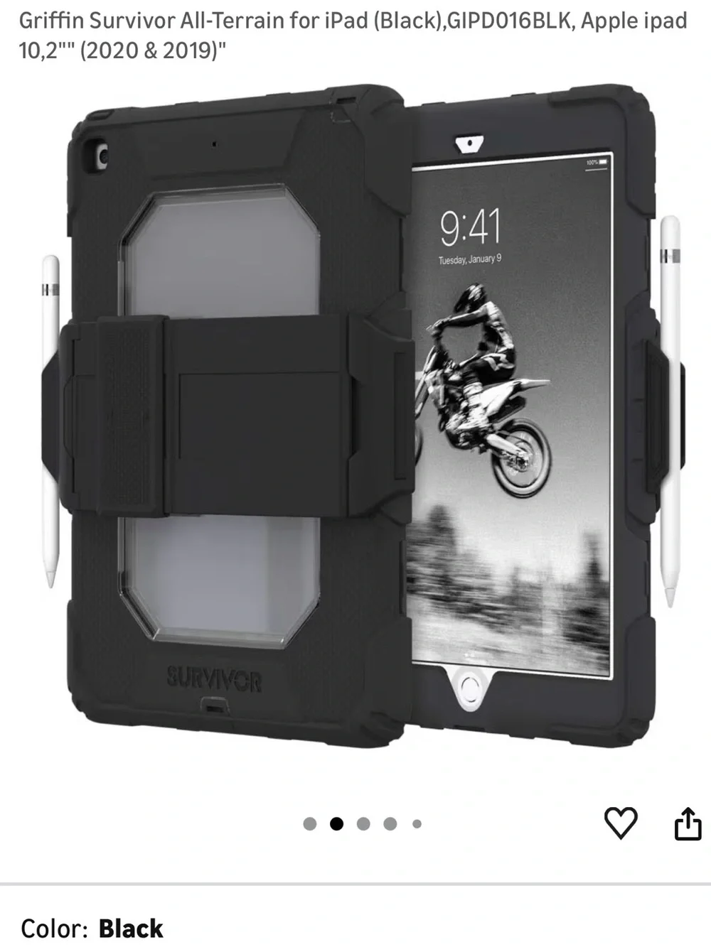 Griffin Survivor All-Terrian iPad 10.2” Case